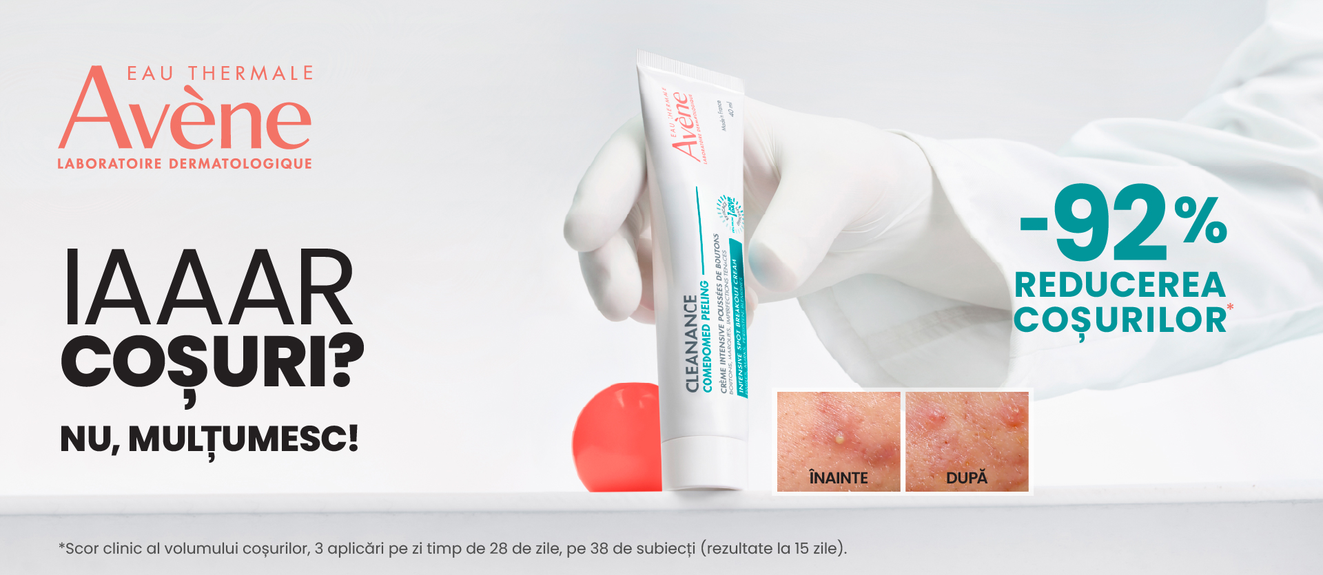 Cleanance Comedomed Peeling: Cremă Intensivă împotriva puseurilor de acnee